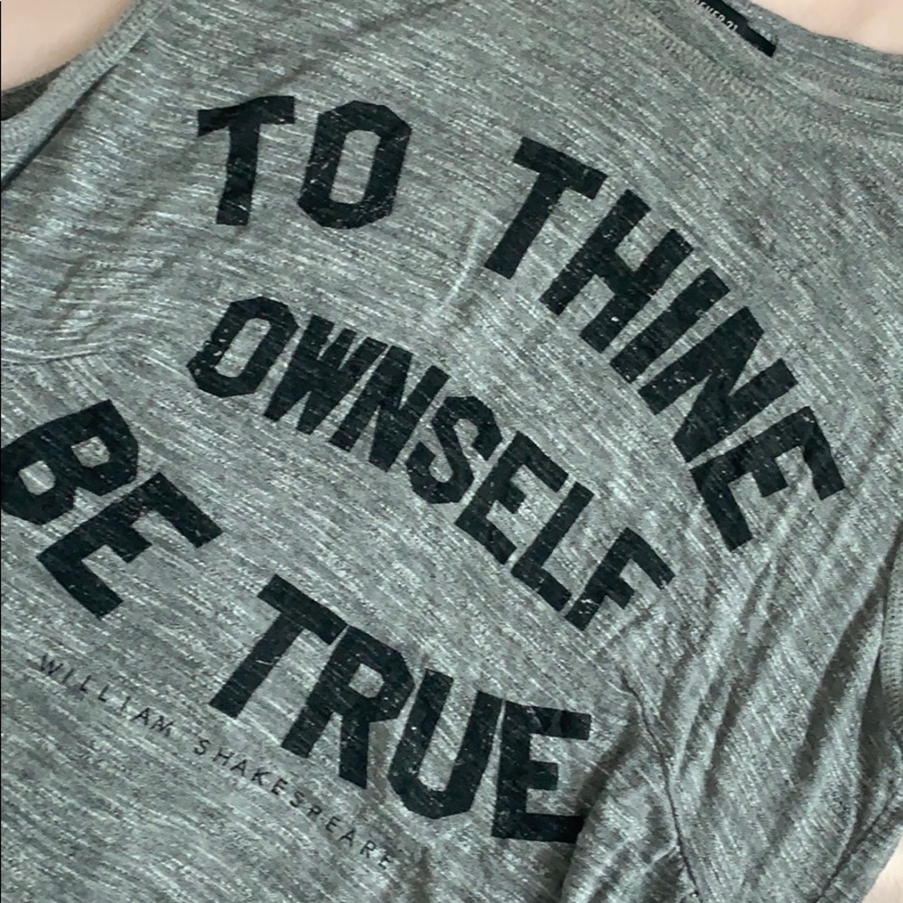 “To Thine Own Self Be True” Tank Top